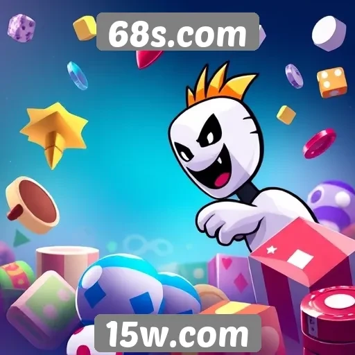 Exploração das opções de jogos disponíveis em 68s.com